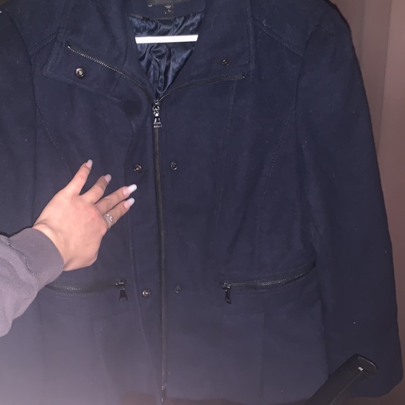 Express peplum zip up blazer - Picture 4 of 6